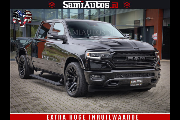 Dodge Ram 1500 LIMITED NIGHT | FEUL BLACK WHEELS | BOM VOL | 5.7 V8 4x4 | DUBBELE CABINE | MWK | XB9 | HUD | TOP STAAT