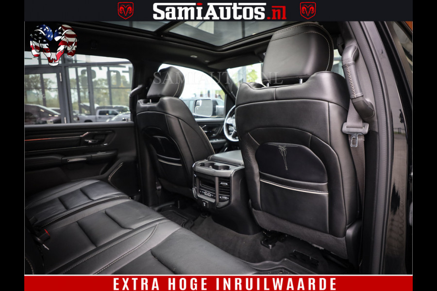 Dodge Ram 1500 LIMITED NIGHT | FEUL BLACK WHEELS | BOM VOL | 5.7 V8 4x4 | DUBBELE CABINE | MWK | XB9 | HUD | TOP STAAT