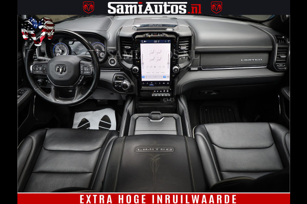 Dodge Ram 1500 LIMITED NIGHT | FEUL BLACK WHEELS | BOM VOL | 5.7 V8 4x4 | DUBBELE CABINE | MWK | XB9 | HUD | TOP STAAT