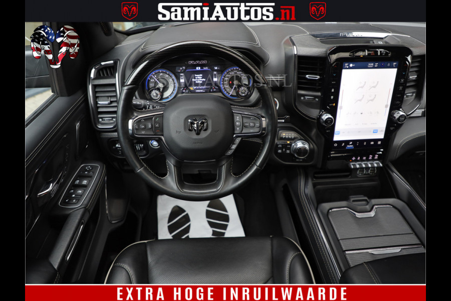 Dodge Ram 1500 LIMITED NIGHT | FEUL BLACK WHEELS | BOM VOL | 5.7 V8 4x4 | DUBBELE CABINE | MWK | XB9 | HUD | TOP STAAT