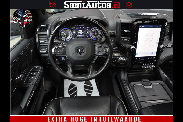 Dodge Ram 1500 LIMITED NIGHT | FEUL BLACK WHEELS | BOM VOL | 5.7 V8 4x4 | DUBBELE CABINE | MWK | XB9 | HUD | TOP STAAT