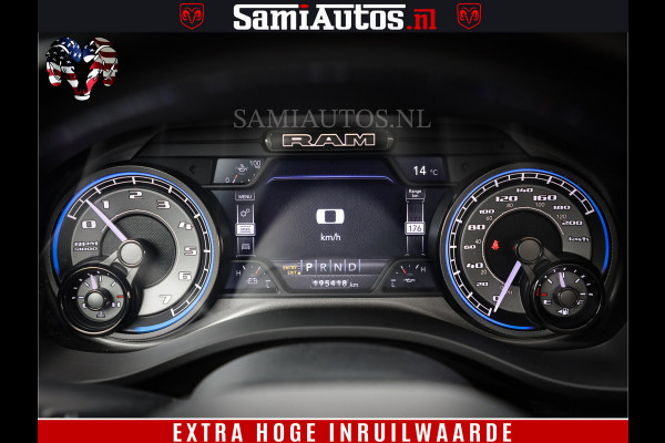 Dodge Ram 1500 LIMITED NIGHT | FEUL BLACK WHEELS | BOM VOL | 5.7 V8 4x4 | DUBBELE CABINE | MWK | XB9 | HUD | TOP STAAT