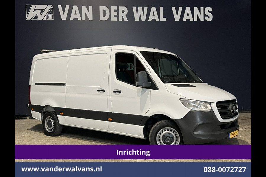 Mercedes-Benz Sprinter 316 CDI 164pk 3500kg Trekhaak L2H1 inrichting Euro6 Airco | Omvormer Camera, Apple Carplay, Android Auto, Cruisecontrol, Parkeersensoren Mercedes-Benz Sprinter 316 CDI 164pk 3500kg Trekhaak L2H1 inrichting Euro6 Airco | Omvormer Camera, Apple Carplay, Android Auto, Cruisecontrol, Parkeersensoren