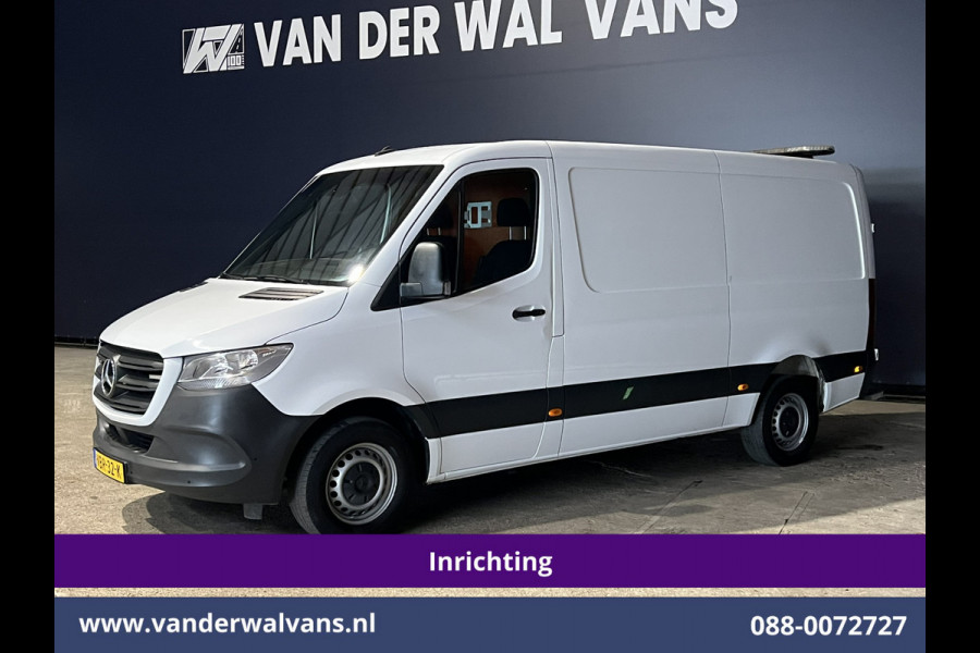 Mercedes-Benz Sprinter 316 CDI 164pk 3500kg Trekhaak L2H1 inrichting Euro6 Airco | Omvormer Camera, Apple Carplay, Android Auto, Cruisecontrol, Parkeersensoren Mercedes-Benz Sprinter 316 CDI 164pk 3500kg Trekhaak L2H1 inrichting Euro6 Airco | Omvormer Camera, Apple Carplay, Android Auto, Cruisecontrol, Parkeersensoren
