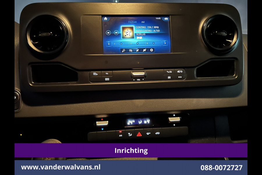 Mercedes-Benz Sprinter 316 CDI 164pk 3500kg Trekhaak L2H1 inrichting Euro6 Airco | Omvormer Camera, Apple Carplay, Android Auto, Cruisecontrol, Parkeersensoren Mercedes-Benz Sprinter 316 CDI 164pk 3500kg Trekhaak L2H1 inrichting Euro6 Airco | Omvormer Camera, Apple Carplay, Android Auto, Cruisecontrol, Parkeersensoren