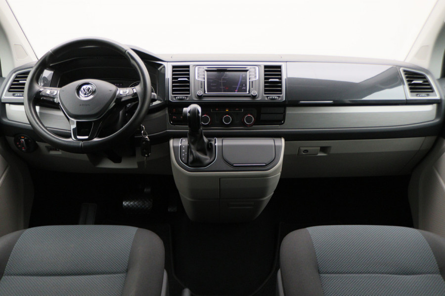 Volkswagen Transporter 2.0 TDI L2H1 DC Highline Automaat Navigatie, Cruise, Trekhaak, DAB, PDC, Bluetooth