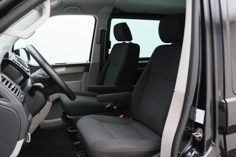 Volkswagen Transporter 2.0 TDI L2H1 DC Highline Automaat Navigatie, Cruise, Trekhaak, DAB, PDC, Bluetooth