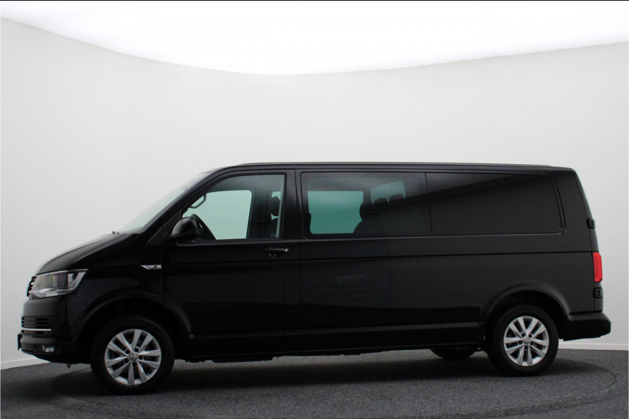 Volkswagen Transporter 2.0 TDI L2H1 DC Highline Automaat Navigatie, Cruise, Trekhaak, DAB, PDC, Bluetooth