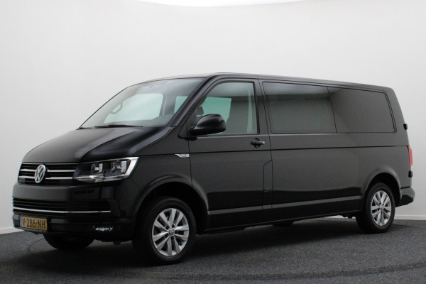 Volkswagen Transporter 2.0 TDI L2H1 DC Highline Automaat Navigatie, Cruise, Trekhaak, DAB, PDC, Bluetooth