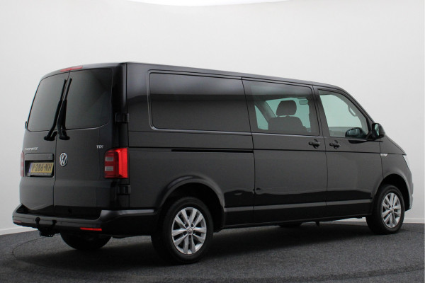 Volkswagen Transporter 2.0 TDI L2H1 DC Highline Automaat Navigatie, Cruise, Trekhaak, DAB, PDC, Bluetooth