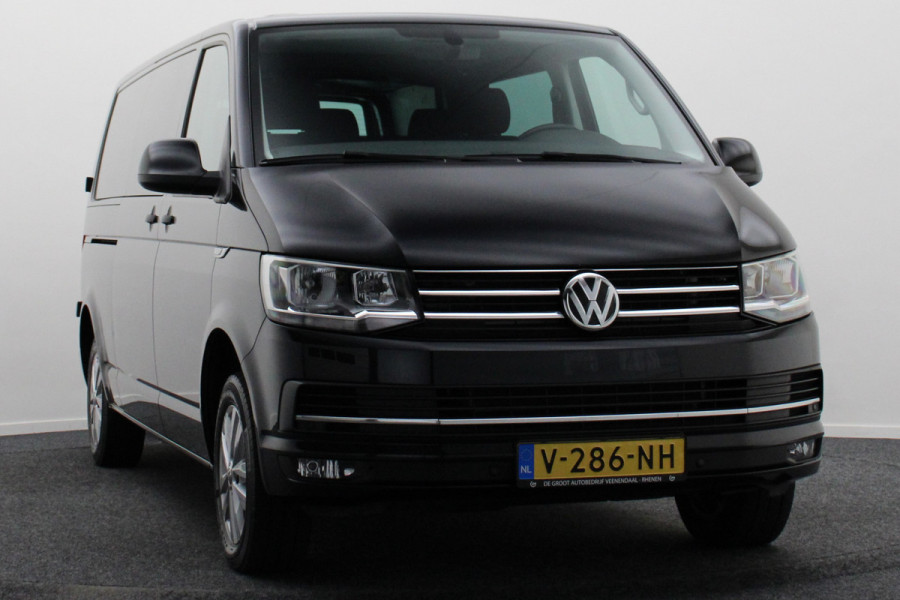 Volkswagen Transporter 2.0 TDI L2H1 DC Highline Automaat Navigatie, Cruise, Trekhaak, DAB, PDC, Bluetooth