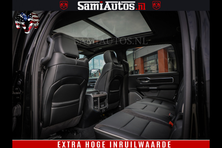 Dodge Ram 1500 Laramie Night | Face Lift | 420Pk 636 Nn | Extra Groot Scherm + Passagiers Scherm | Comfortabele Dubbele Cabine met Royale 5 Zitplaatsen | BPM vrij | Nu Leverbaar uit Voorraad | Voorraad Nr  2220 - 5039