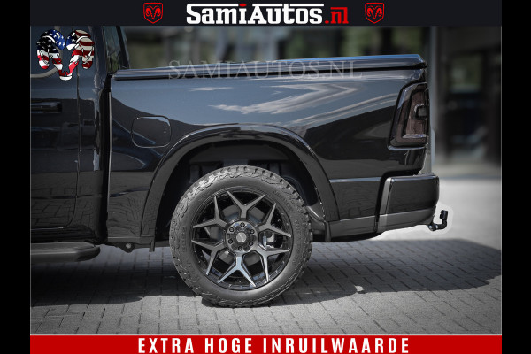 Dodge Ram 1500 Laramie Night | Face Lift | 420Pk 636 Nn | Extra Groot Scherm + Passagiers Scherm | Comfortabele Dubbele Cabine met Royale 5 Zitplaatsen | BPM vrij | Nu Leverbaar uit Voorraad | Voorraad Nr  2220 - 5039