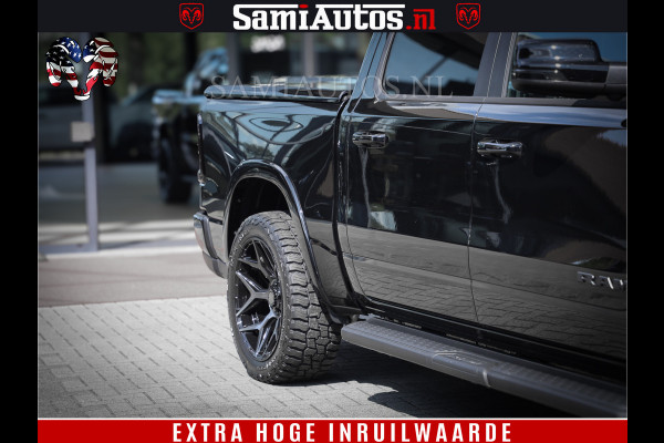 Dodge Ram 1500 Laramie Night | Face Lift | 420Pk 636 Nn | Extra Groot Scherm + Passagiers Scherm | Comfortabele Dubbele Cabine met Royale 5 Zitplaatsen | BPM vrij | Nu Leverbaar uit Voorraad | Voorraad Nr  2220 - 5039