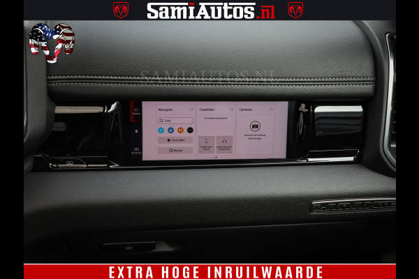 Dodge Ram 1500 Laramie Night | Face Lift | 420Pk 636 Nn | Extra Groot Scherm + Passagiers Scherm | Comfortabele Dubbele Cabine met Royale 5 Zitplaatsen | BPM vrij | Nu Leverbaar uit Voorraad | Voorraad Nr  2220 - 5039