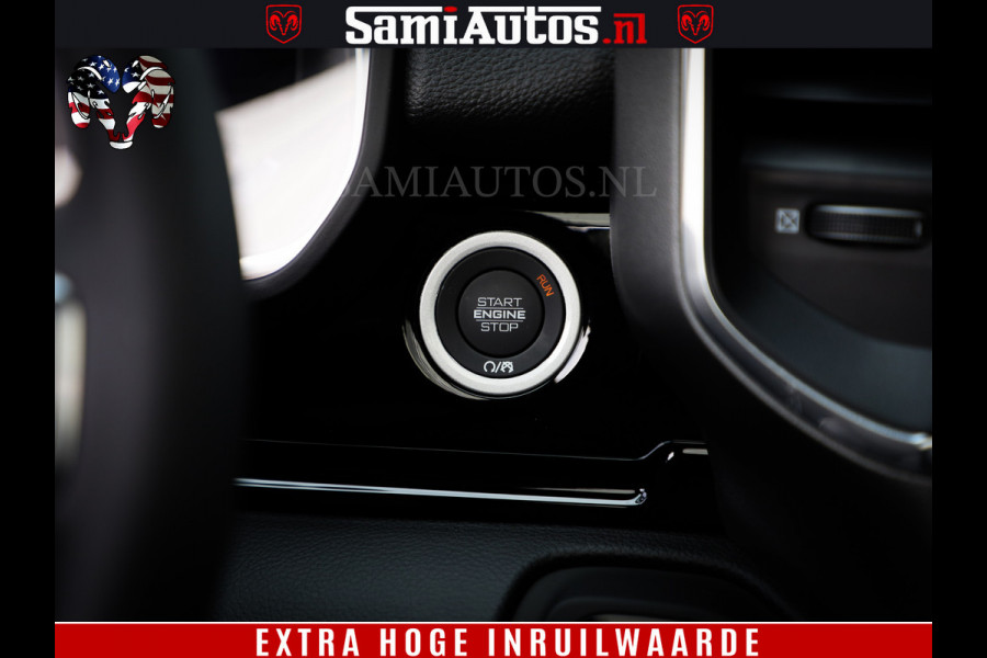 Dodge Ram 1500 Laramie Night | Face Lift | 420Pk 636 Nn | Extra Groot Scherm + Passagiers Scherm | Comfortabele Dubbele Cabine met Royale 5 Zitplaatsen | BPM vrij | Nu Leverbaar uit Voorraad | Voorraad Nr  2220 - 5039