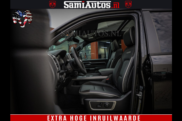 Dodge Ram 1500 Laramie Night | Face Lift | 420Pk 636 Nn | Extra Groot Scherm + Passagiers Scherm | Comfortabele Dubbele Cabine met Royale 5 Zitplaatsen | BPM vrij | Nu Leverbaar uit Voorraad | Voorraad Nr  2220 - 5039