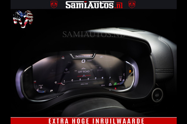 Dodge Ram 1500 Laramie Night | Face Lift | 420Pk 636 Nn | Extra Groot Scherm + Passagiers Scherm | Comfortabele Dubbele Cabine met Royale 5 Zitplaatsen | BPM vrij | Nu Leverbaar uit Voorraad | Voorraad Nr  2220 - 5039