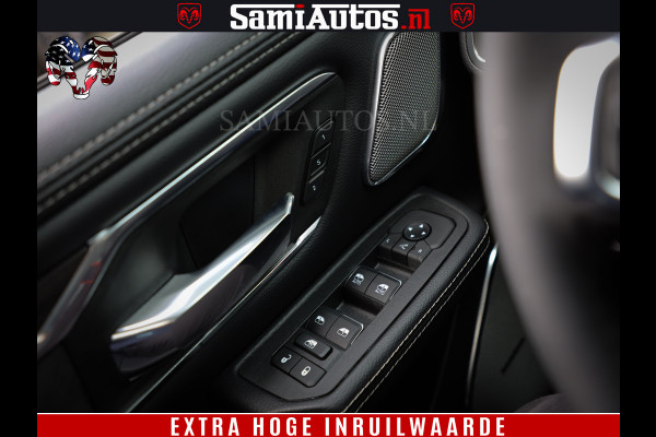 Dodge Ram 1500 Laramie Night | Face Lift | 420Pk 636 Nn | Extra Groot Scherm + Passagiers Scherm | Comfortabele Dubbele Cabine met Royale 5 Zitplaatsen | BPM vrij | Nu Leverbaar uit Voorraad | Voorraad Nr  2220 - 5039