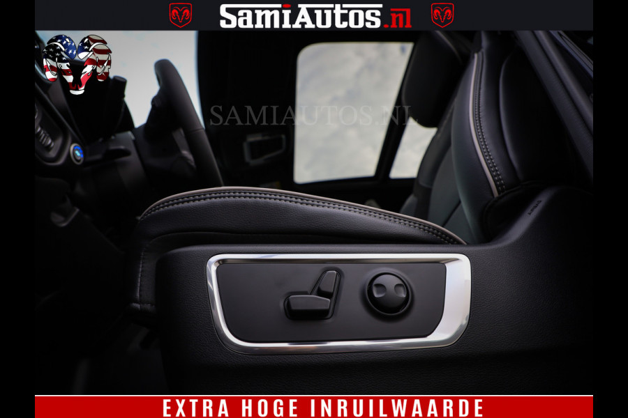 Dodge Ram 1500 Laramie Night | Face Lift | 420Pk 636 Nn | Extra Groot Scherm + Passagiers Scherm | Comfortabele Dubbele Cabine met Royale 5 Zitplaatsen | BPM vrij | Nu Leverbaar uit Voorraad | Voorraad Nr  2220 - 5039