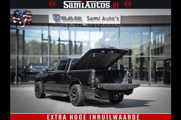 Dodge Ram 1500 Laramie Night | Face Lift | 420Pk 636 Nn | Extra Groot Scherm + Passagiers Scherm | Comfortabele Dubbele Cabine met Royale 5 Zitplaatsen | BPM vrij | Nu Leverbaar uit Voorraad | Voorraad Nr  2220 - 5039
