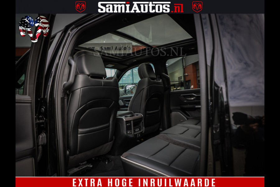Dodge Ram 1500 Laramie Night | Face Lift | 420Pk 636 Nn | Extra Groot Scherm + Passagiers Scherm | Comfortabele Dubbele Cabine met Royale 5 Zitplaatsen | BPM vrij | Nu Leverbaar uit Voorraad | Voorraad Nr  2220 - 5039