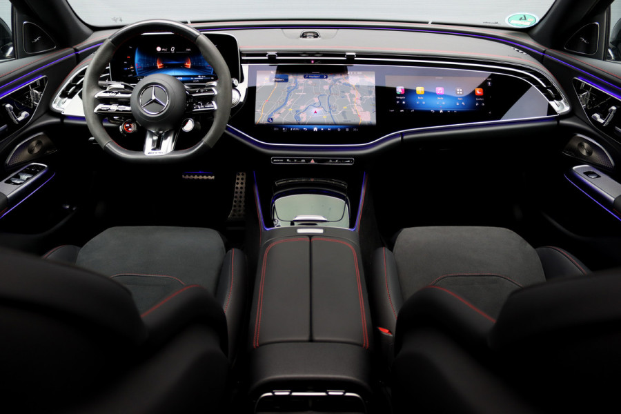 Mercedes-Benz E-Klasse AMG 53 4MATIC+ Premium+ | MBUX Hyperscreen | Achterasbesturing | Distronic | AMG Drivers Package | Burmester | Digital Light | Stoelverwarming V+A | Performance-Stoel |