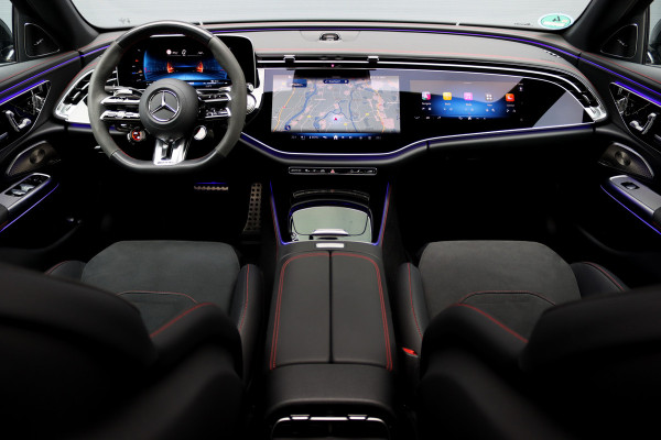 Mercedes-Benz E-Klasse AMG 53 4MATIC+ Premium+ | MBUX Hyperscreen | Achterasbesturing | Distronic | AMG Drivers Package | Burmester | Digital Light | Stoelverwarming V+A | Performance-Stoel |