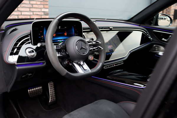 Mercedes-Benz E-Klasse AMG 53 4MATIC+ Premium+ | MBUX Hyperscreen | Achterasbesturing | Distronic | AMG Drivers Package | Burmester | Digital Light | Stoelverwarming V+A | Performance-Stoel |