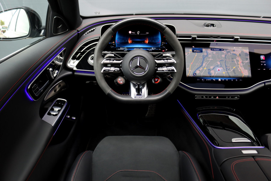 Mercedes-Benz E-Klasse AMG 53 4MATIC+ Premium+ | MBUX Hyperscreen | Achterasbesturing | Distronic | AMG Drivers Package | Burmester | Digital Light | Stoelverwarming V+A | Performance-Stoel |