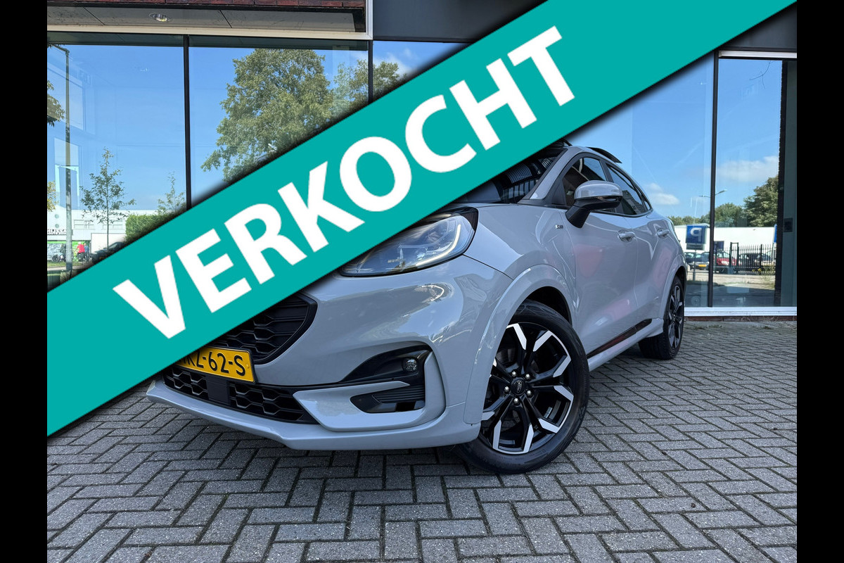 Ford Puma 1.0 EcoBoost 155pk Hybrid - Automaat - Navi - Panoramadak- LED - Parkeerhulp Ford Puma 1.0 EcoBoost 155pk Hybrid - Automaat - Navi - Panoramadak- LED - Parkeerhulp