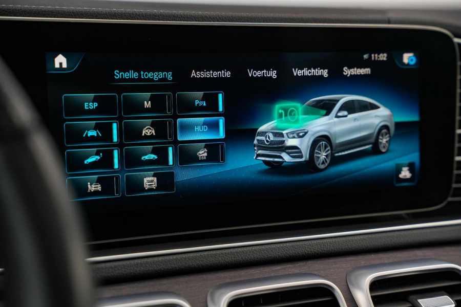 Mercedes-Benz GLE Coupé 400 d 4MATIC AMG Panoramadak Adapt. Cruise Burmester Stoelvent. HUD Ambient Trekhaak 21”LM