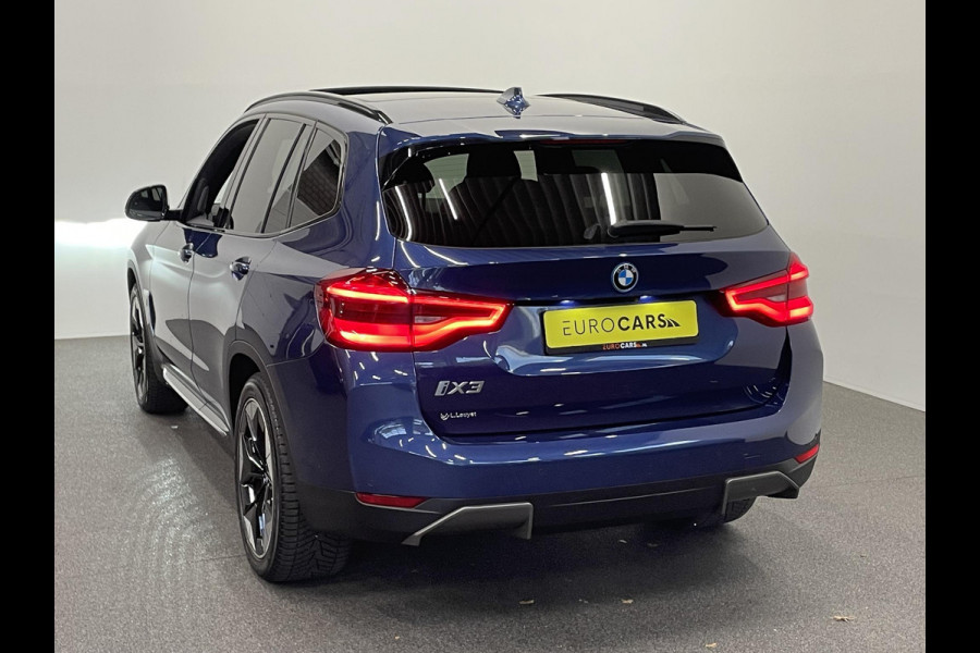 BMW iX3 High Executive 80 kWh EV Leder Navi Carplay/Androidauto Sensoren voor en achter 360 Camera Full Led Pano Dak Head-Up display Harman Kardon Adaptieve Cruise Control