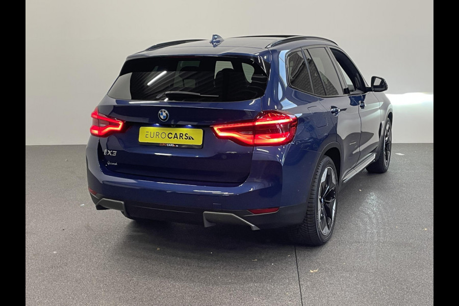 BMW iX3 High Executive 80 kWh EV Leder Navi Carplay/Androidauto Sensoren voor en achter 360 Camera Full Led Pano Dak Head-Up display Harman Kardon Adaptieve Cruise Control