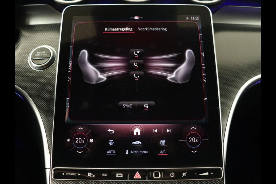 Mercedes-Benz C-Klasse 300e AMG Night | Panoramadak | Trekhaak | Sfeerverlichting | Massage | Adaptive cruise | Stoelverwarming | 360 Camera | Leder | Memory | Carplay | PHEV | Plug In Mercedes-Benz C-Klasse 300e AMG Night | Panoramadak | Trekhaak | Sfeerverlichting | Massage | Adaptive cruise | Stoelverwarming | 360 Camera | Leder | Memory | Carplay | PHEV | Plug In