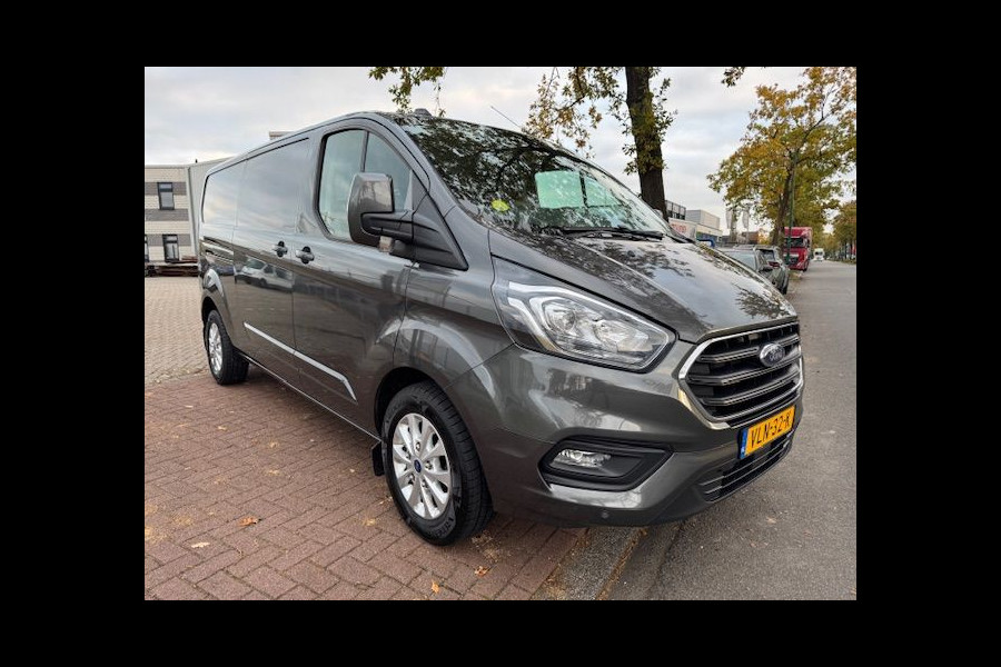 Ford Transit Custom 300 2.0 TDCI 130pk L2 H1 Limited Automaat 3persoons Airco/ECC,Navigatie,Camera 1e Eigenaar