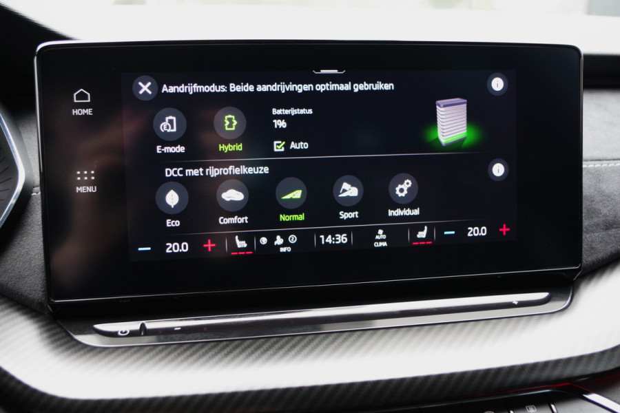 Škoda Octavia Combi 1.4 TSI RS 245 PK iV PHEV BNS, LED, Keyless, Adap. Cruise Control, Carplay, Head-Up, Camera