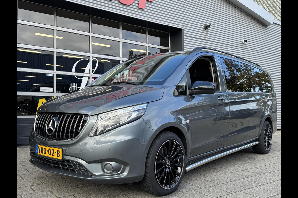 Mercedes-Benz Vito 119 CDI Extra Lang DC - Automaat I Navigatie I Leer I Airco I 19 inch Sport velgen I Comfort pakket I Trekhaak Mercedes-Benz Vito 119 CDI Extra Lang DC - Automaat I Navigatie I Leer I Airco I 19 inch Sport velgen I Comfort pakket I Trekhaak