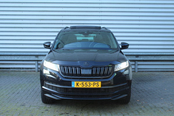 Škoda Kodiaq 1.5 TSI 150pk Sportline Business 7p. DSG7 NL-Auto NAP Panoramadak Clima Cruise Navi Camera Canton LMV Stoelverwarming Trekhaak 1800kg