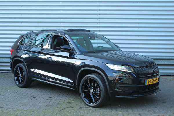 Škoda Kodiaq 1.5 TSI 150pk Sportline Business 7p. DSG7 NL-Auto NAP Panoramadak Clima Cruise Navi Camera Canton LMV Stoelverwarming Trekhaak 1800kg