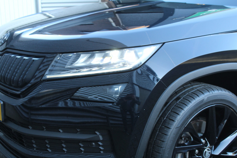 Škoda Kodiaq 1.5 TSI 150pk Sportline Business 7p. DSG7 NL-Auto NAP Panoramadak Clima Cruise Navi Camera Canton LMV Stoelverwarming Trekhaak 1800kg