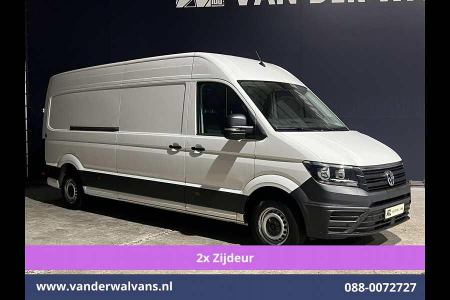 Volkswagen Crafter 2.0 TDI 141pk L4H3 L3H2 Euro6 Airco | 2x zijdeur | Camera | Apple Carplay Android Auto, 270 Graden achterdeuren, Parkeersensoren, Bijrijdersbank, 3000kg Trekvermogen