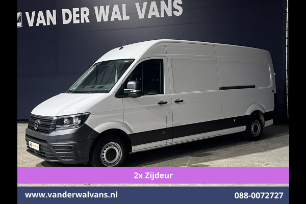 Volkswagen Crafter 2.0 TDI 141pk L4H3 L3H2 Euro6 Airco | 2x zijdeur | Camera | Apple Carplay Android Auto, 270 Graden achterdeuren, Parkeersensoren, Bijrijdersbank, 3000kg Trekvermogen