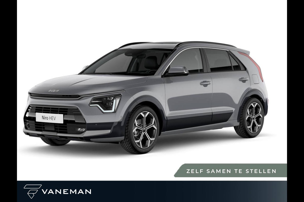 Kia Niro 1.6 GDi Hybrid DynamicPlusLine | Schuif-/kanteldak | Zelf samenstellen Kia Niro 1.6 GDi Hybrid DynamicPlusLine | Schuif-/kanteldak | Zelf samenstellen