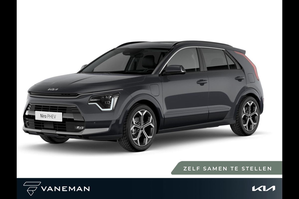 Kia Niro 1.6 GDi PHEV DynamicLine | Cruise control adaptief met Stop&Go en stuurhulp | Zelf samenstellen Kia Niro 1.6 GDi PHEV DynamicLine | Cruise control adaptief met Stop&Go en stuurhulp | Zelf samenstellen