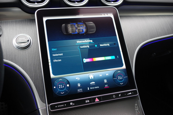 Mercedes-Benz C-Klasse 300 AMG Line 259 PK, Sfeerverlichting, Camera, Leder, MBUX, LED