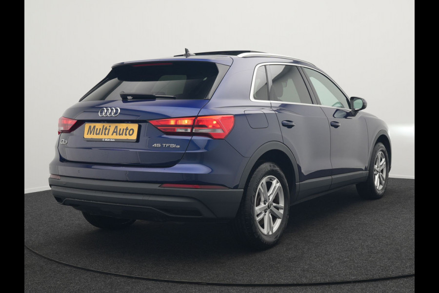 Audi Q3 45 TFSI e Advanced edition Plug In Hybrid 245pk PHEV | Panodak | Lederen Sportstoelen Verwarmd | Apple Carplay | Blis | Cruise Control | Navigatie | Virtual | DAB |