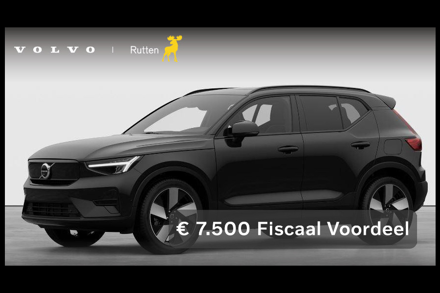 Volvo EX40 Single Motor Extended Range Plus 82 kWh / Panoramadak / Harman Kardon / 360 camera / Microtech/Nubuck / 20'' 5-Spaaks Black Diamond Cut Volvo EX40 Single Motor Extended Range Plus 82 kWh / Panoramadak / Harman Kardon / 360 camera / Microtech/Nubuck / 20'' 5-Spaaks Black Diamond Cut