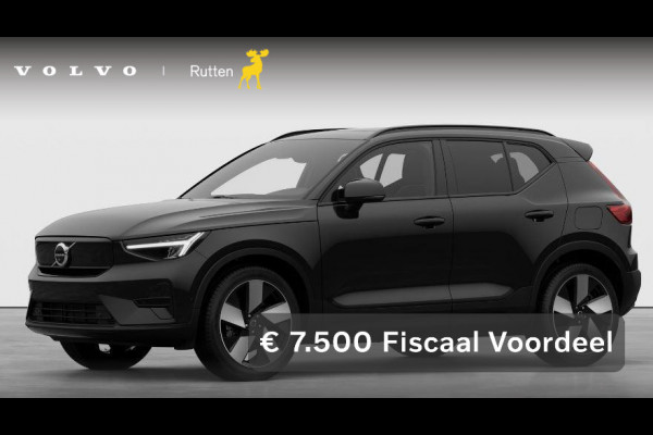 Volvo EX40 Single Motor Extended Range Plus 82 kWh / Panoramadak / Harman Kardon / 360 camera / Microtech/Nubuck / 20'' 5-Spaaks Black Diamond Cut Volvo EX40 Single Motor Extended Range Plus 82 kWh / Panoramadak / Harman Kardon / 360 camera / Microtech/Nubuck / 20'' 5-Spaaks Black Diamond Cut