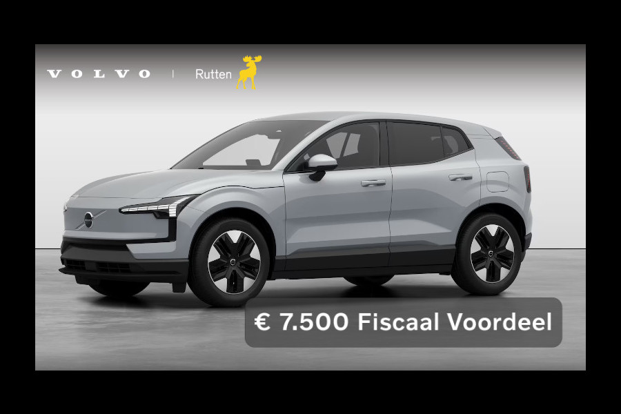 Volvo EX30 272PK Ext. Range Core / Nieuwprijs €45.045 / Adaptieve Cruise Control/ Dodehoek Detectie / Parkeersensoren/ Achteruitrijcamera/ Warmtepomp/ Google Services/